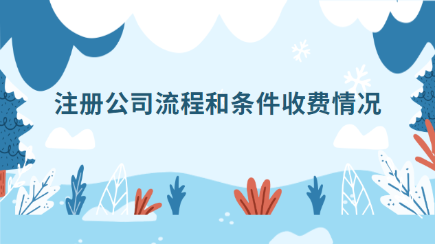 注冊公司流程及收費標準(注冊公司流程和費用收費標準)